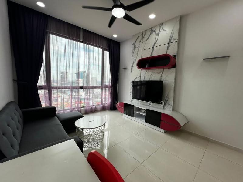 Kondominium untuk Disewa di SKS Pavillion Residences - Steven Ngoi - Living Room - PropertyGuru.com.my