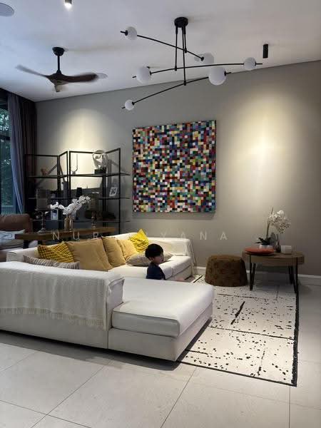 Rumah Bandar untuk Dijual di Bukit Kiara (Kuala Lumpur) - Nur Liyana . - Living Room - PropertyGuru.com.my