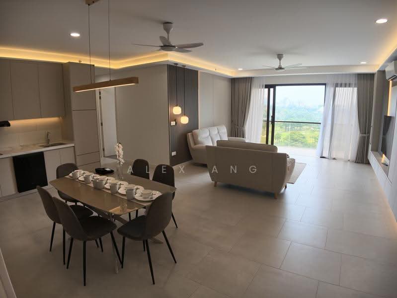 Kediaman Servis untuk Disewa di Jendela Residences - Alex Ang - Living Room - PropertyGuru.com.my