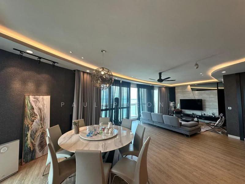 Condominium for Sale at Gurney Paragon - Paul Pheong - Living Room - PropertyGuru.com.my
