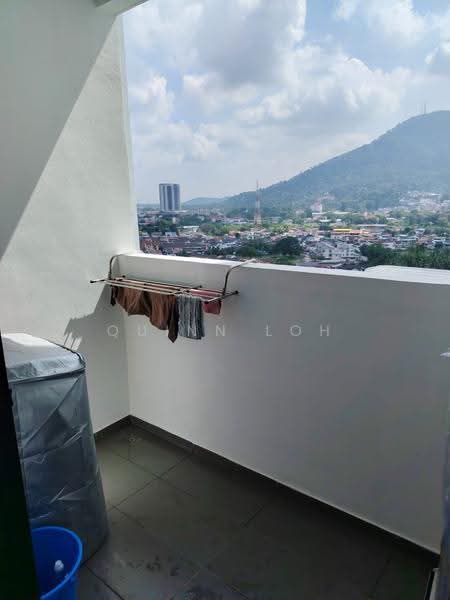 Service Residence for Rent at MARC Residences - Quinn Loh - Balcony - PropertyGuru.com.my