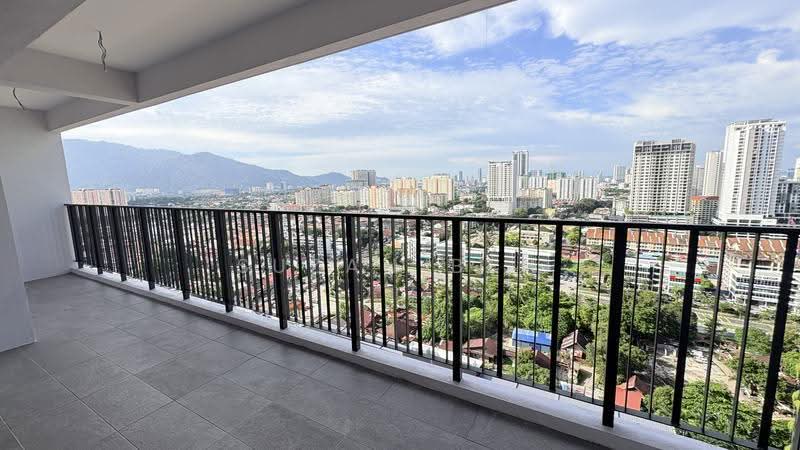 Kondominium untuk Dijual di Jelutong Central Residence - Suzan Beh - Balcony - PropertyGuru.com.my
