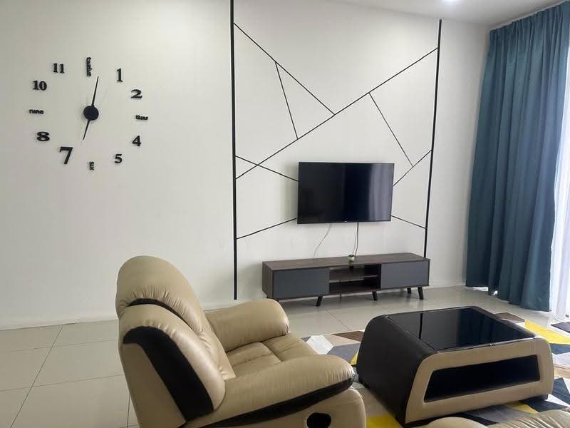 Kondominium untuk Dijual di The WaterEdge (Pinggiran Air) - Ivy Low - Living Room - PropertyGuru.com.my