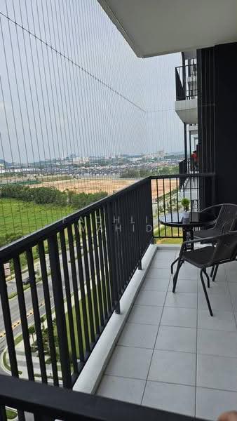 Service Residence for Rent at Huni @ Eco Ardence - Fadhlin Wahid - Balcony - PropertyGuru.com.my