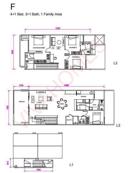 Rumah Teres 3-Tingkat untuk Dijual di Taman Melawati (Ulu Kelang) - Brandon . - PropertyGuru.com.my
