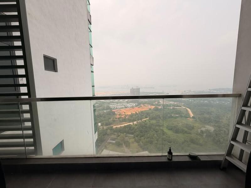 Kediaman Servis untuk Disewa di Green Haven - Victor Tai - Balcony - PropertyGuru.com.my