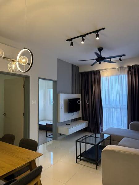 Service Residence for Rent at Pinnacle Sri Petaling - Moonhou . - Living Room - PropertyGuru.com.my