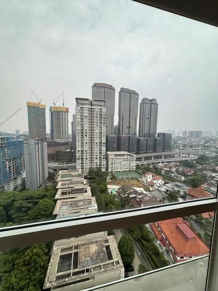 Kondominium untuk Disewa di One Menerung - Gwen Delhumeau - View from Bedroom 1 - PropertyGuru.com.my