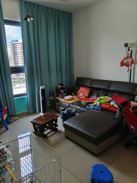 Service Residence for Sale at M Vertica - Kweenie Chong - Living Room - PropertyGuru.com.my