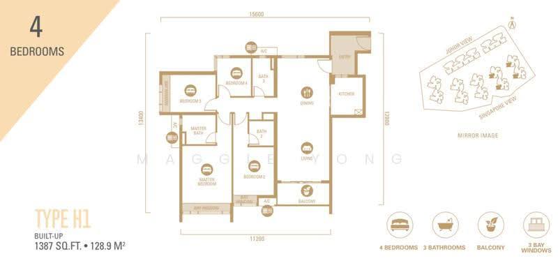 Kediaman Servis untuk Dijual di R&F Princess Cove Phase 1 - Maggie Yong - PropertyGuru.com.my