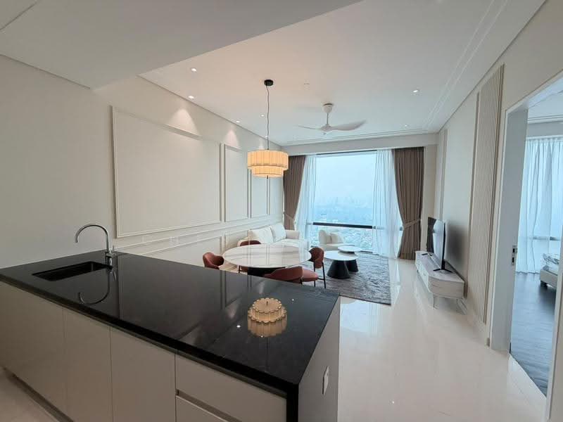 Kediaman Servis untuk Disewa di Regent Suites @ Pavilion Damansara Heights - Chester Tan - Living Room - PropertyGuru.com.my