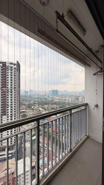 Service Residence for Rent at KL Traders Square - Eva Yap - Balcony - PropertyGuru.com.my