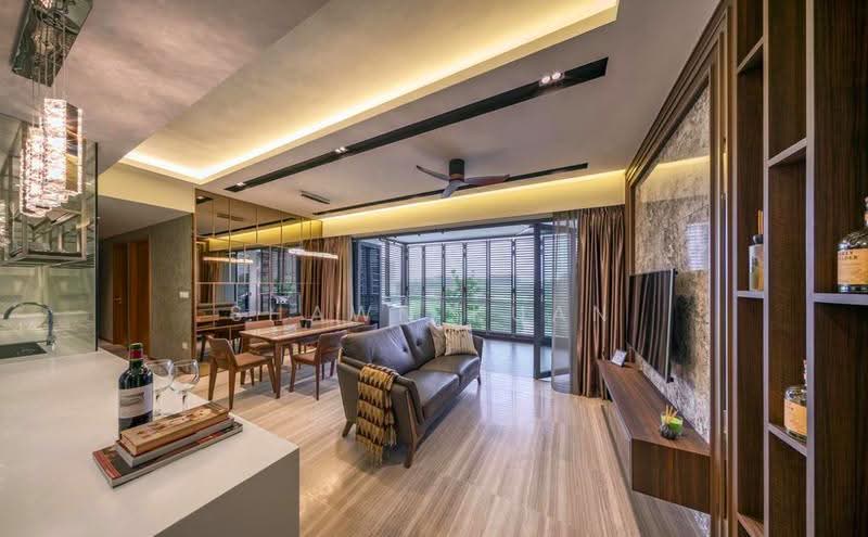 Condominium for Sale at Kiaramas deDaun phase 2 - Shawn Kuan - Living Room - PropertyGuru.com.my