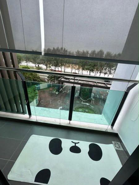 Kondominium untuk Disewa di Botanika - Victor Chia - Balcony - PropertyGuru.com.my