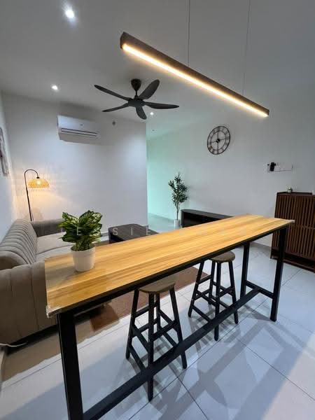 Kediaman Servis untuk Disewa di Dorsett Waterfront Subang - Jessie Chan - Living Room - PropertyGuru.com.my