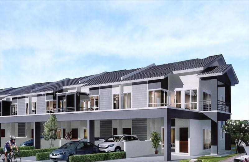 Rumah Bandar untuk Dijual di Rumah Townhouse di Kuala Kangsar,Perak (Kuala Kangsar) - Ching Hsian Lim - Exterior - PropertyGuru.com.my