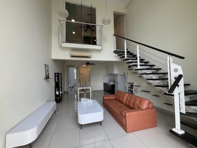 Service Residence for Rent at The Scott Garden SOHO - Kok Chong Tang - Living Room - PropertyGuru.com.my