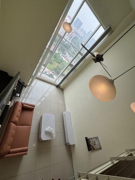 Service Residence for Rent at The Scott Garden SOHO - Kok Chong Tang - Living Room - PropertyGuru.com.my