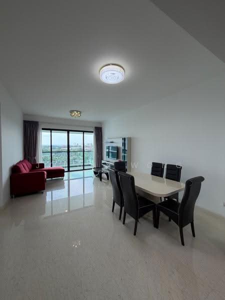 Kondominium untuk Disewa di The Marina View - Jordan Wong - Living Room - PropertyGuru.com.my