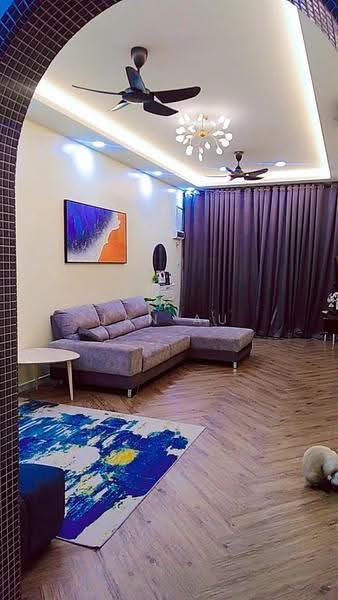 Semi-Detached House for Sale in Taman Mutiara (Ulu Tiram) - JAN AU - Living Room - PropertyGuru.com.my