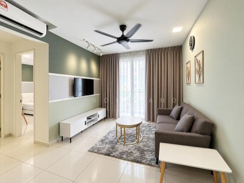 Kediaman Servis untuk Dijual di Kenwingston Skylofts - Wen Rong Andy Lee - Living Room - PropertyGuru.com.my