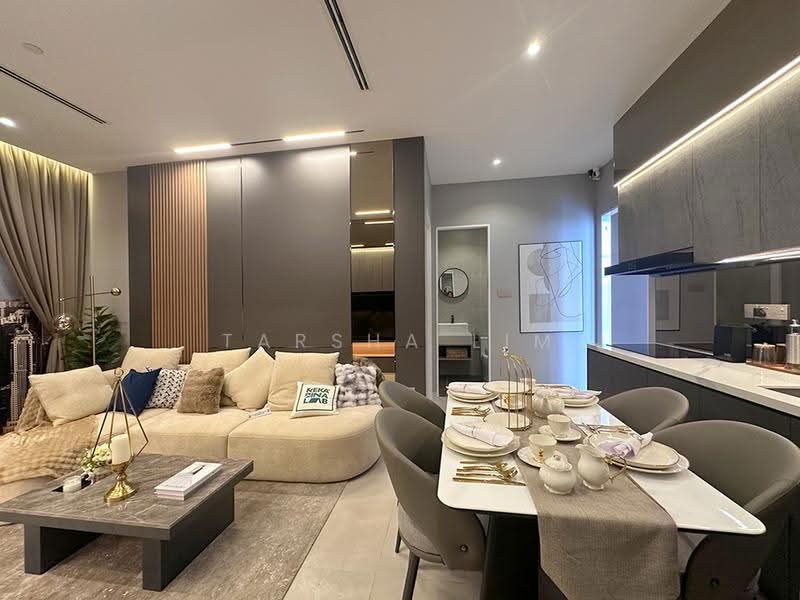 Service Residence for Sale at Serviced Residence @ KL360 - Tarsha Lim - Living Room - PropertyGuru.com.my