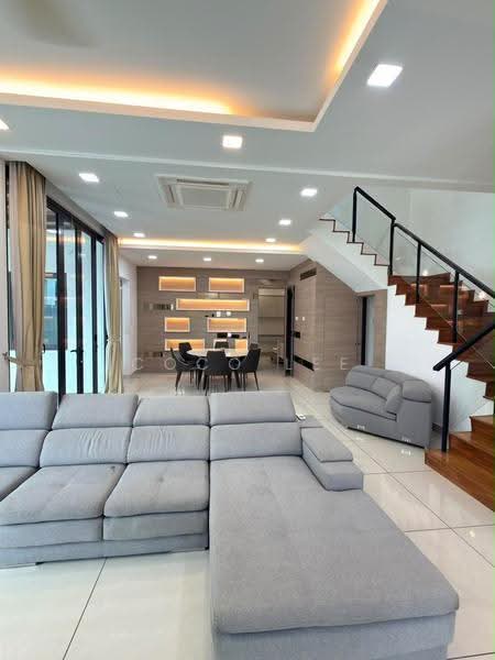 Rumah Kluster untuk Disewa di Taman Adda Heights (Tebrau) - Coco Lee - Living Room - PropertyGuru.com.my