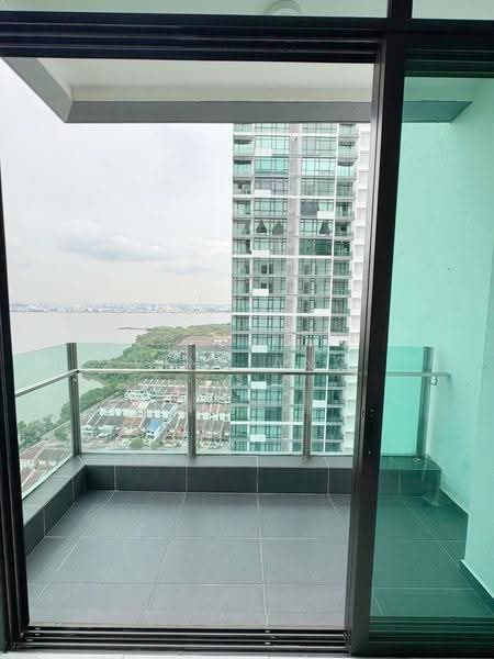 Service Residence for Rent at Wave @ Marina Cove - Vinz Ang - Balcony - PropertyGuru.com.my