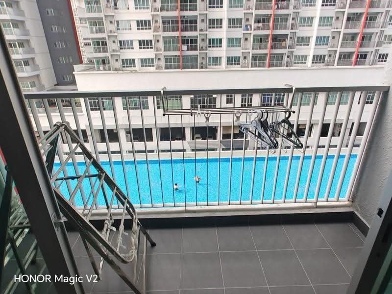Service Residence for Rent at Serviced Residence @ Razak City Residences (RC Residences) - Janice Lau - Balcony - PropertyGuru.com.my