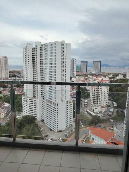 Kondominium untuk Dijual di The Latitude Condominium - Meng . - Balcony - PropertyGuru.com.my