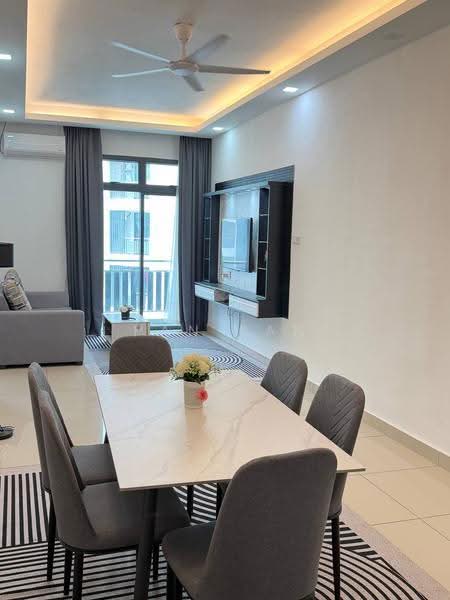 Condominium for Rent at KSL Residence 2 @ Kangkar Tebrau - Pan Pan - Living Room - PropertyGuru.com.my