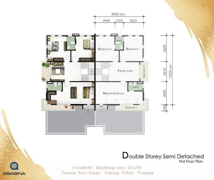 Semi-Detached House for Sale in Nibong Tebal (Penang) - Joy Khor - PropertyGuru.com.my