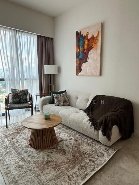 Service Residence for Sale at TRX Residences - Kylie Chen - Living Room - PropertyGuru.com.my