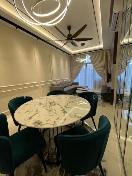 Service Residence for Rent at Serviced Residence @ Fera Residence @ The Quartz WM - Kelvin Chen - Living Room - PropertyGuru.com.my