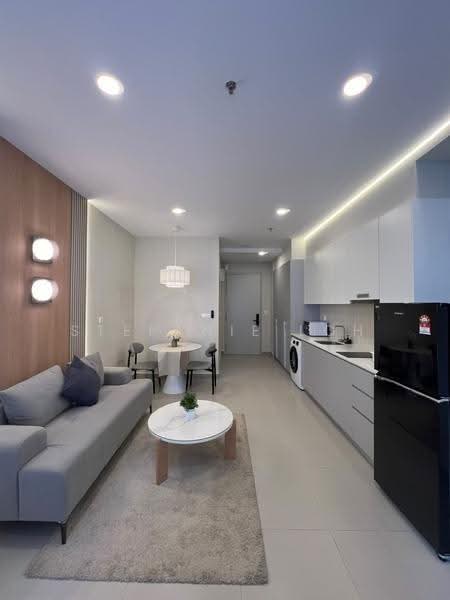 Kediaman Servis untuk Dijual di SWNK Houze @ BBCC - Stefanie Loh - Living Room - PropertyGuru.com.my