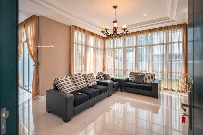 Semi-Detached House for Rent in Setia Eco Park (Setia Alam) - Vitas Tan - Living Room - PropertyGuru.com.my