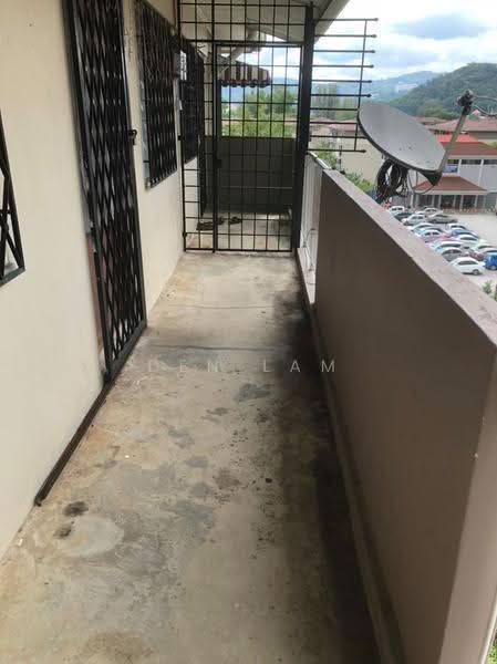 Flat for Sale at Seksyen 4 Wangsa Maju Flat Block A - Den Lam - Balcony - PropertyGuru.com.my