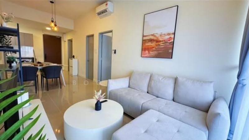Service Residence for Rent at 8th & Stellar - Boon Peng - Living Room - PropertyGuru.com.my