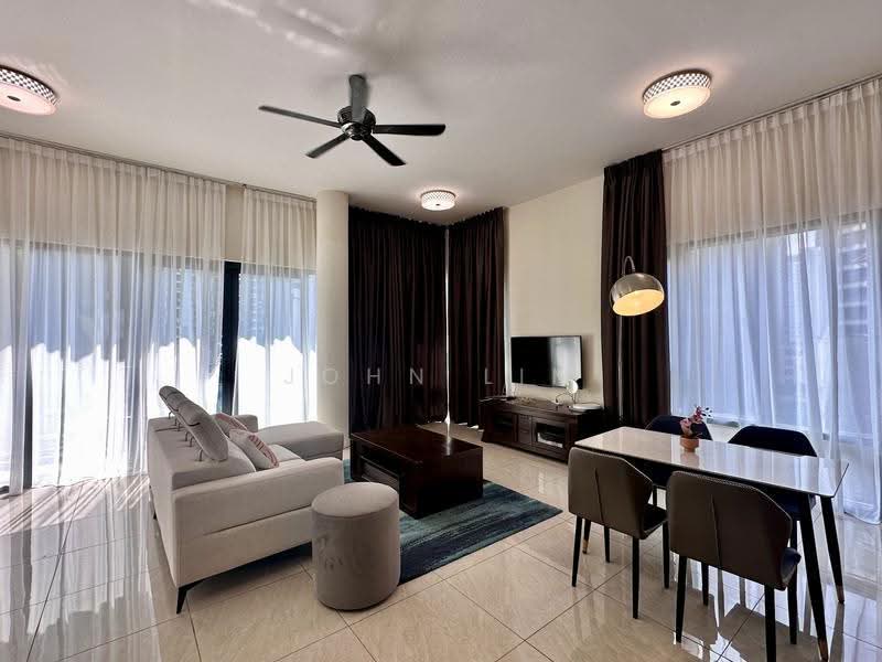 Service Residence for Rent at St Mary Residences - John Lim - Living Room - PropertyGuru.com.my
