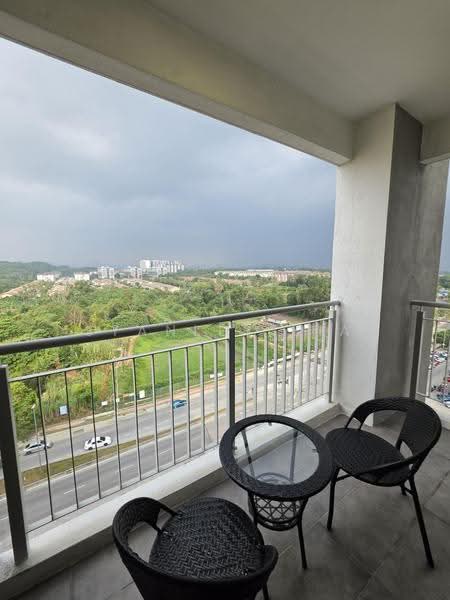 Service Residence for Rent at DK Impian - Stanley Sia - Balcony - PropertyGuru.com.my