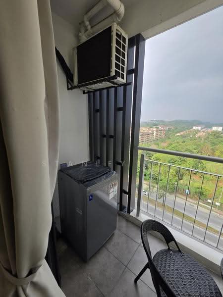 Service Residence for Rent at DK Impian - Stanley Sia - Balcony - PropertyGuru.com.my