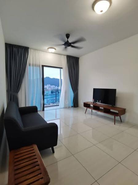 Condominium for Rent at Queens Residences Q1 @ Queens Waterfront - Shing Lam - Living Room - PropertyGuru.com.my