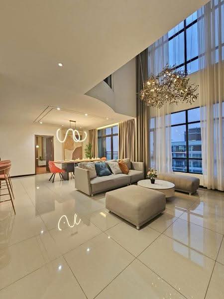 Service Residence for Sale at Molek Regency - Serene Teh - Living Room - PropertyGuru.com.my