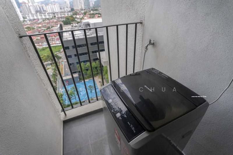 Kediaman Servis untuk Disewa di Atwater : Service Residences - Michelle Chua - Balcony - PropertyGuru.com.my