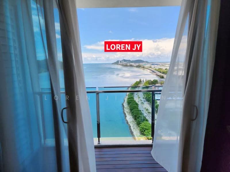 Condominium for Sale at Queens Residences Q1 @ Queens Waterfront - Loren Jia Ying - Balcony - PropertyGuru.com.my