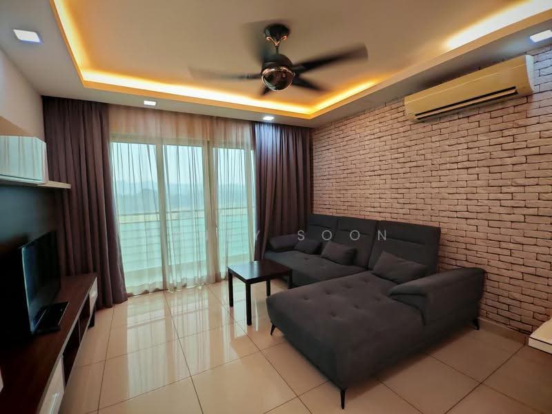 Service Residence for Sale at One South - Candy Soon - Living Room - PropertyGuru.com.my