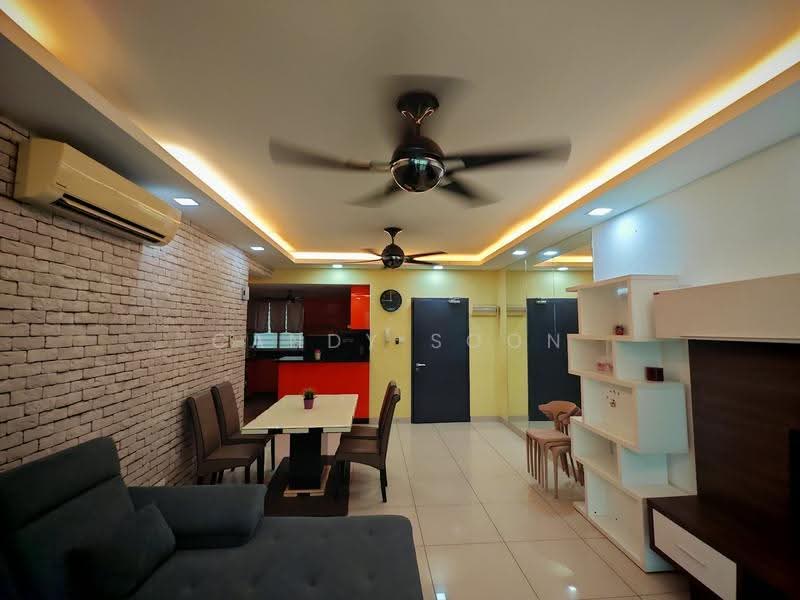 Service Residence for Sale at One South - Candy Soon - Living Room - PropertyGuru.com.my