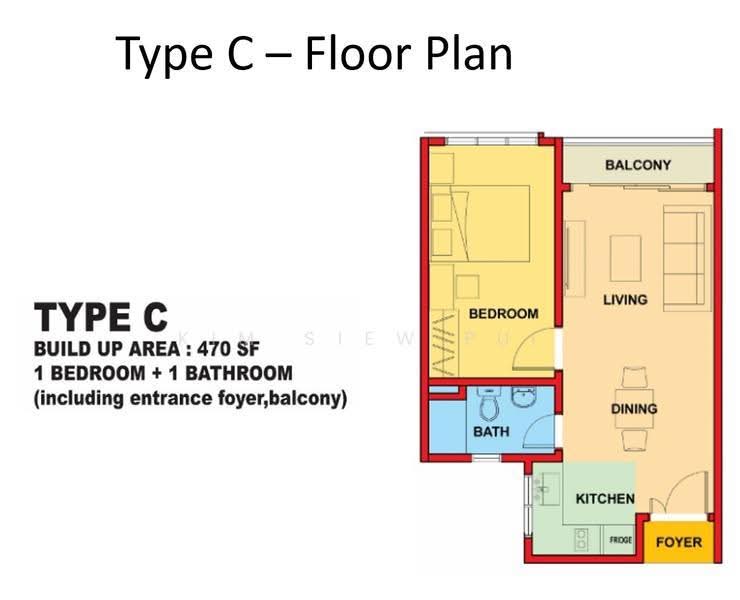 Service Residence for Rent at Sky River Front Service Apartment - Kim Siew Pui - PropertyGuru.com.my