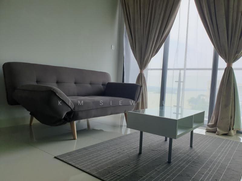 Service Residence for Rent at Sky River Front Service Apartment - Kim Siew Pui - Living Room - PropertyGuru.com.my