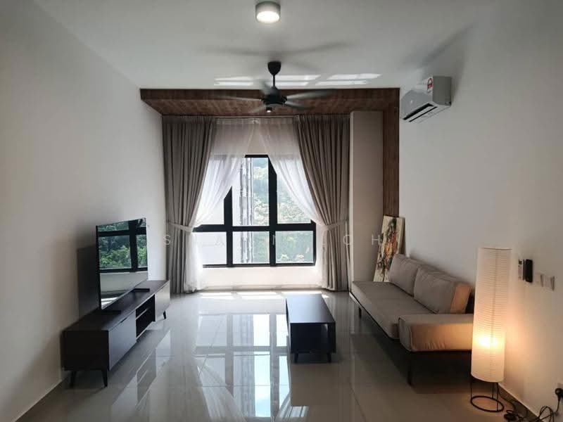 Kediaman Servis untuk Disewa di D'Vervain - Shawn Loh - Living Room - PropertyGuru.com.my